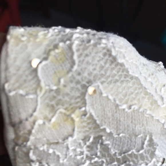 Embellished cream dress - Picture 5 of 5